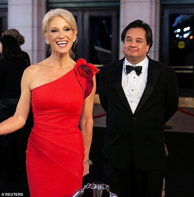 Kellyanne Conway and her husband George have filed for divorce after 22 years. The pair have both hired divorced lawyers and they are working to divide their assets